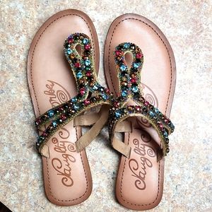 Naughty Money Sandals